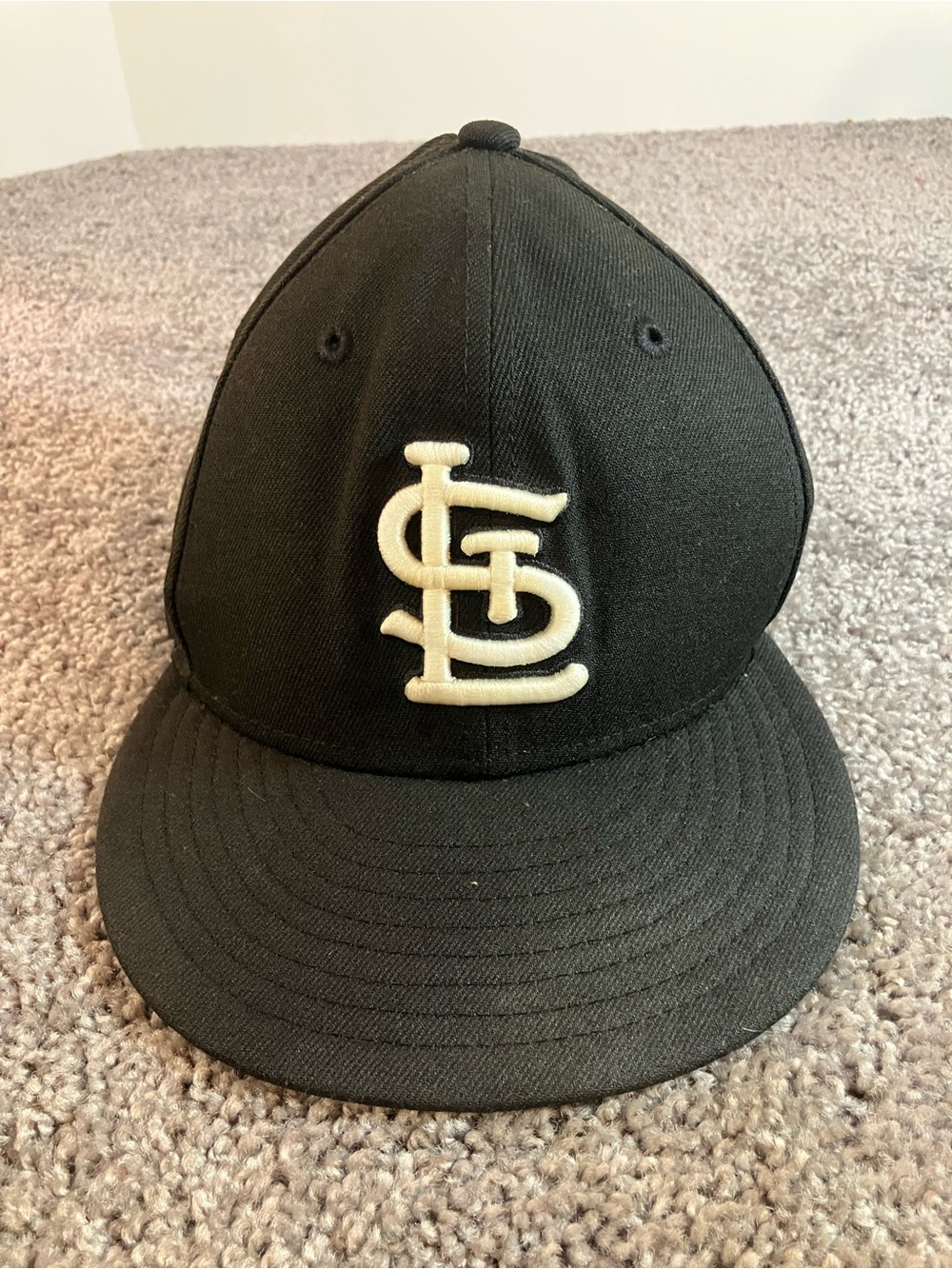St. Louis Cardinals MLB Black SnapBack New Era Hat Cap